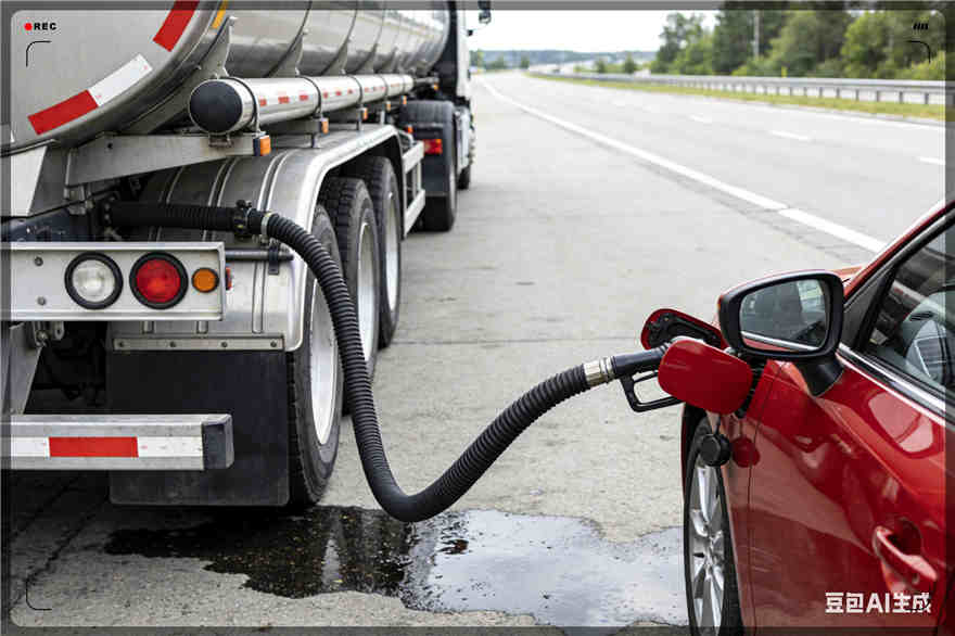 高淳区汽车救援送水案例